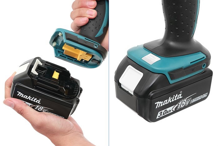 Máy khoan vặn vít động lực pin Makita DHP453SFX8 18V (1 pin, 1 sạc)