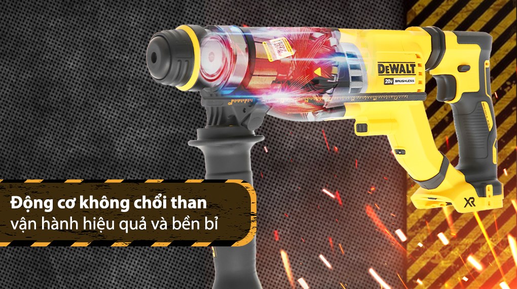 Máy khoan bê tông pin Dewalt DCH263KN-KR 18V (không kèm pin, sạc)