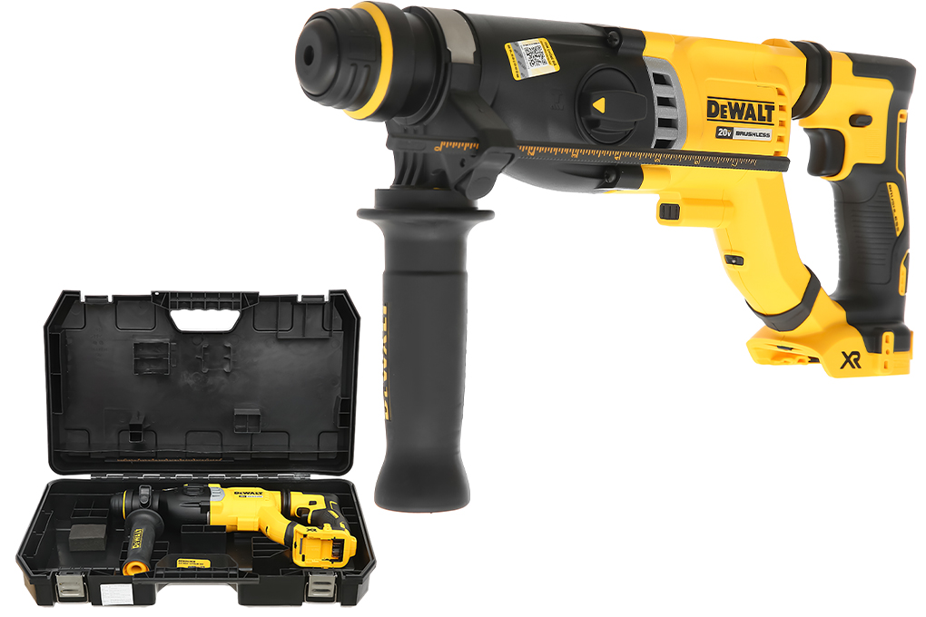 Máy khoan bê tông pin Dewalt DCH263KN-KR 18V (không kèm pin, sạc) Màu Đen - Vàng
