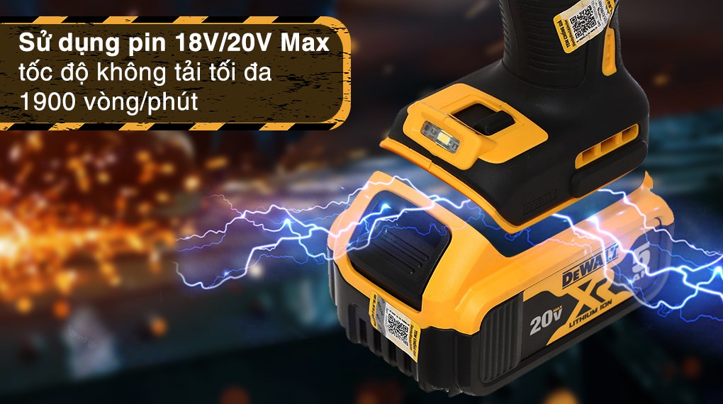 Máy vặn bu lông động lực pin Dewalt DCF899HP2-KR 18V (2 pin, 1 sạc)