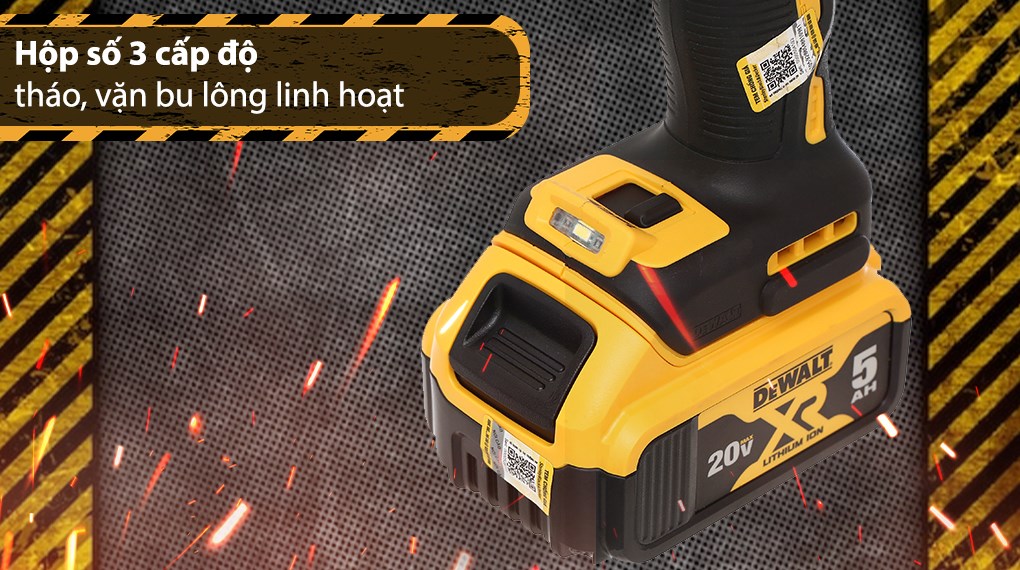Máy vặn bu lông động lực pin Dewalt DCF899HP2-KR 18V (2 pin, 1 sạc)