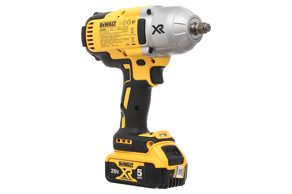 Máy vặn bu lông động lực pin Dewalt DCF899HP2-KR 18V (2 pin, 1 sạc) Màu Đen - Vàng