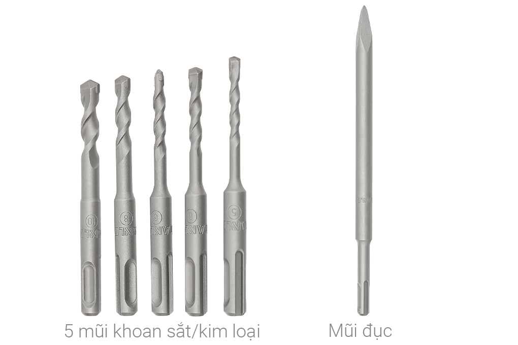 Máy khoan búa điện Stanley SHR243KA-B1 780W Màu Đen - Vàng