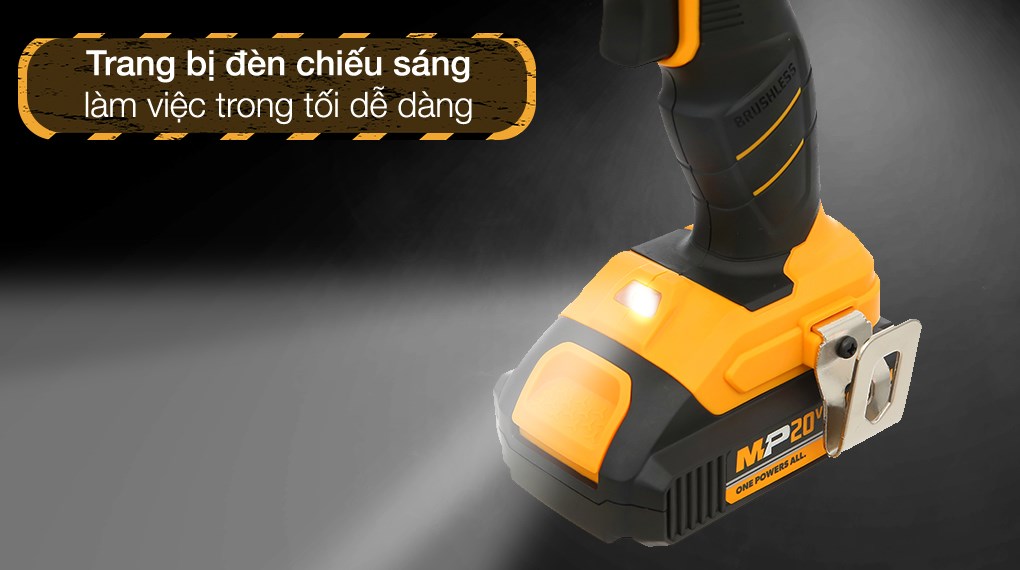 Máy khoan vặn vít pin Tolsen 87252 20V