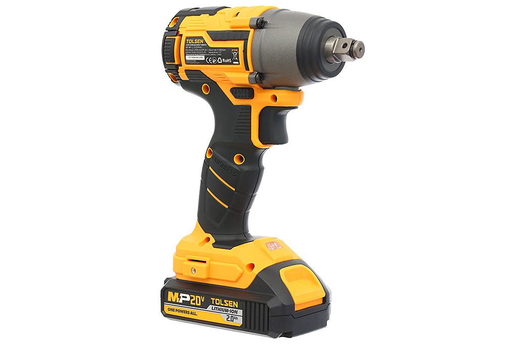 Máy vặn vít pin Tolsen 87258 20V Màu Đen - Vàng