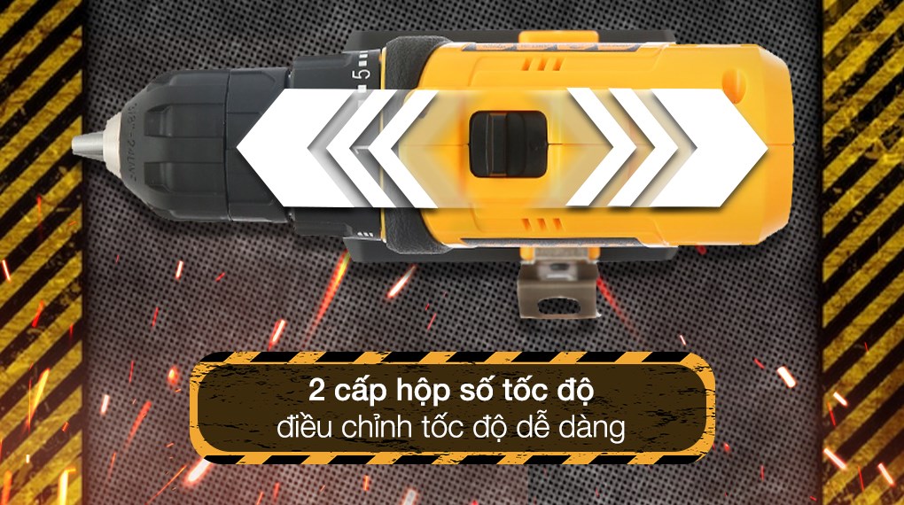 Máy khoan vặn vít pin Tolsen 87212 20V