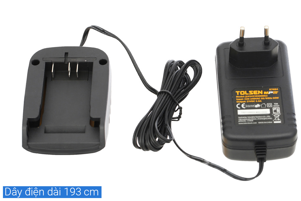 Máy khoan vặn vít pin Tolsen 87212 20V Màu Đen - Vàng