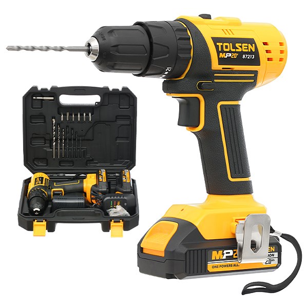 Máy khoan búa pin Tolsen 87213 20V