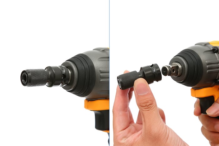 Bộ 2 máy khoan pin và máy vặn bu lông pin Tolsen 87240 20V Màu Đen - Vàng