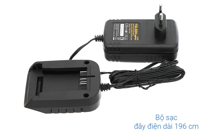 Bộ 2 máy khoan pin và máy vặn bu lông pin Tolsen 87240 20V Màu Đen - Vàng