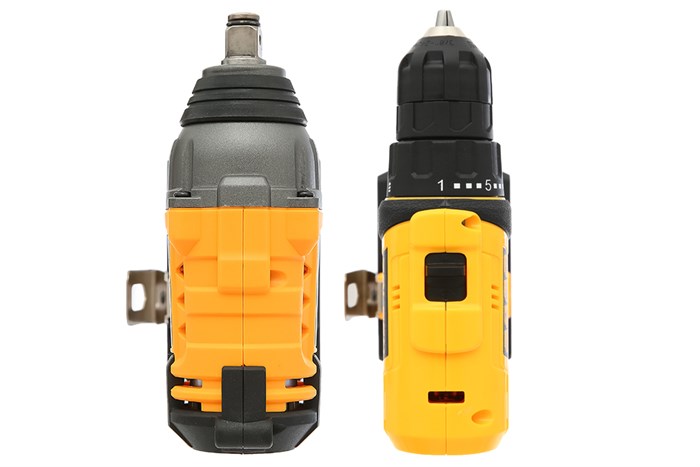 Bộ 2 máy khoan pin và máy vặn bu lông pin Tolsen 87240 20V Màu Đen - Vàng