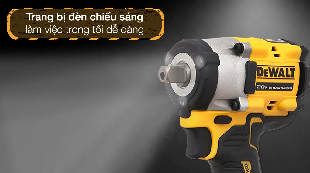 Máy siết bu lông pin Dewalt DCF922N-B1 20V (không kèm pin, sạc)