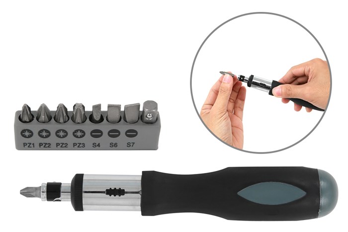 Bộ dụng cụ đa năng 38 món Bosch Màu Đen