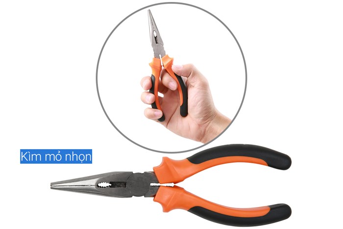 Bộ dụng cụ đa năng 45 món Kachi MK-166 Màu Đen