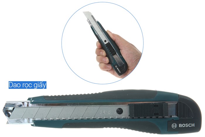 Bộ dụng cụ đa năng 66 món Bosch Màu Xanh Dương