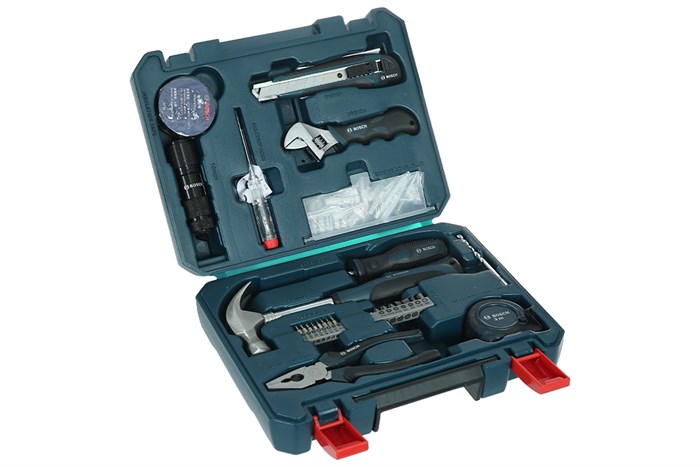 Bộ dụng cụ đa năng 66 món Bosch Màu Xanh Dương
