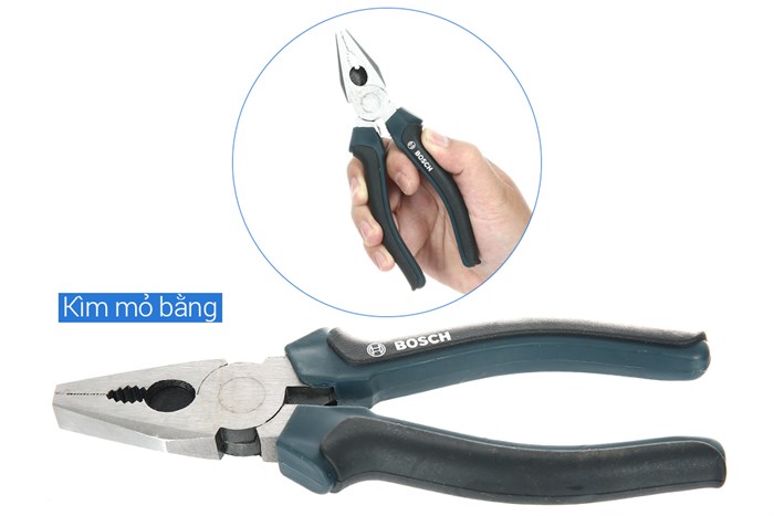 Bộ dụng cụ đa năng 66 món Bosch Màu Xanh Dương