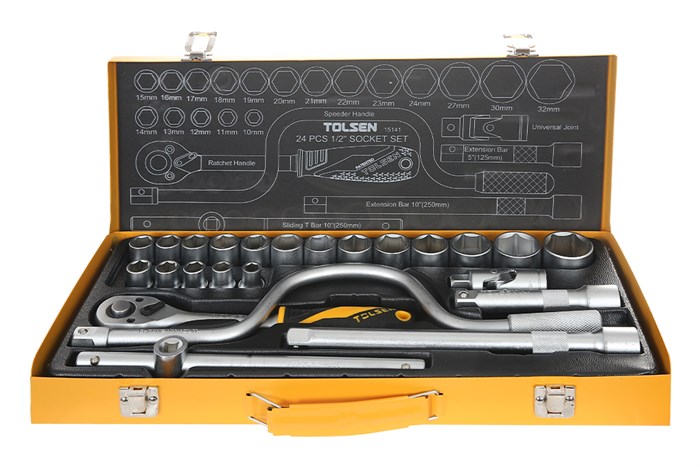 Bộ dụng cụ đa năng 24 món Tolsen 15141