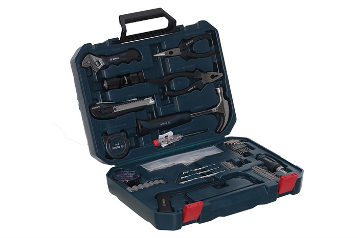 Bộ dụng cụ đa năng 108 món Bosch Màu Xanh Dương