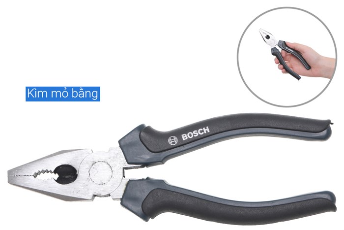 Bộ dụng cụ đa năng 108 món Bosch Màu Xanh Dương