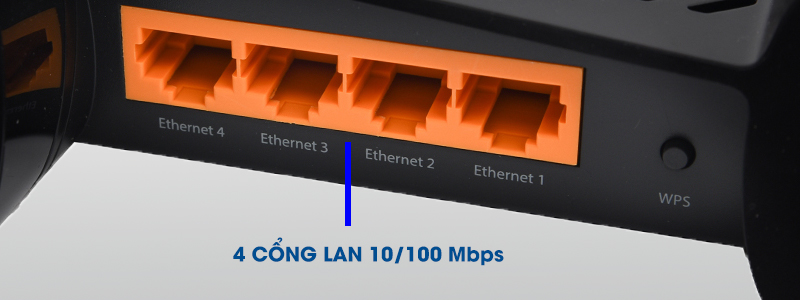 Router TP-LINK TL-WR841HP - 4 cổng LAN để kết nối thêm thiết bị Router TP-LINK TL-WR841HP - 4 cổng LAN để kết nối thêm thiết bị