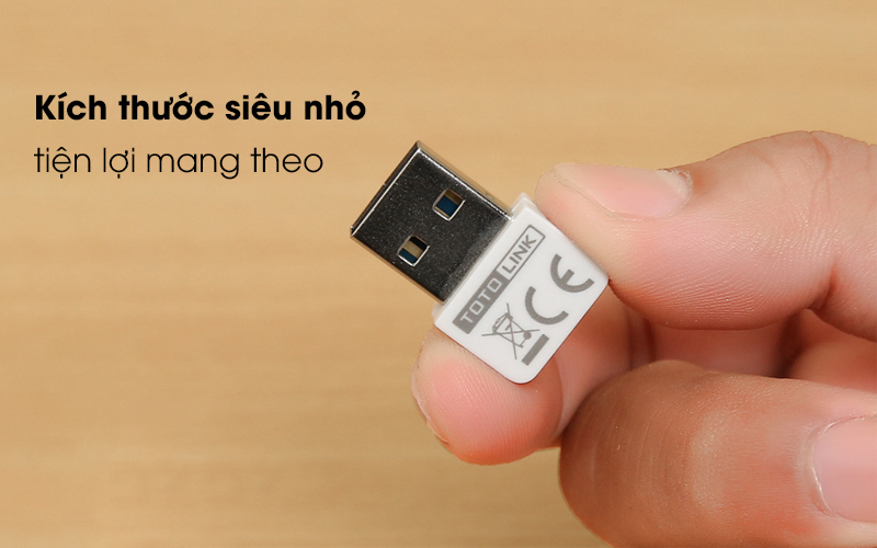 USB Wi-Fi siêu nhỏ chuẩn N 150Mbps TOTOLINK N150USM