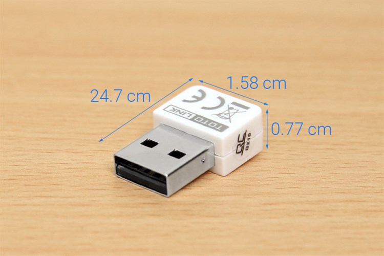 USB Wifi 150Mbps Totolink N150USM Trắng Màu Trắng