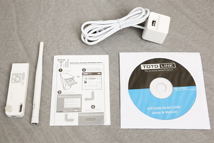 USB Wifi 150Mbps Totolink N150UA Màu Trắng