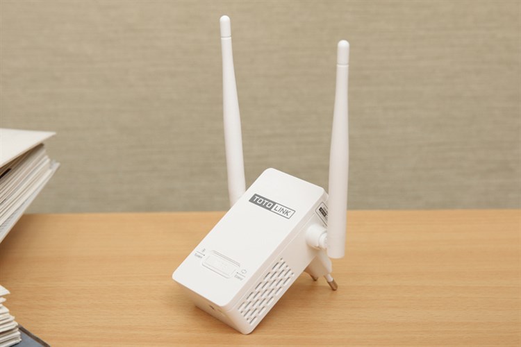 Repeater mở rộng sóng Wifi Chuẩn N Totolink EX201 Màu Trắng