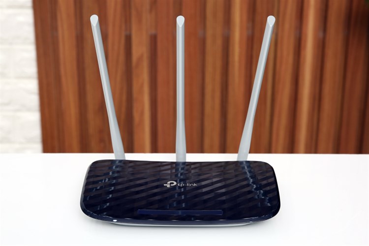 Router Wifi Chuẩn AC750 Băng Tần Kép TP-Link Archer C20 Đen Màu Đen
