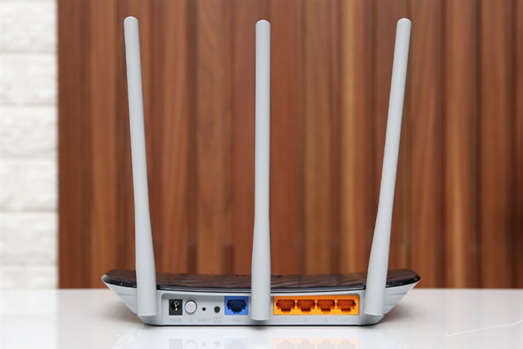 Router Wifi Chuẩn AC750 Băng Tần Kép TP-Link Archer C20 Đen Màu Đen
