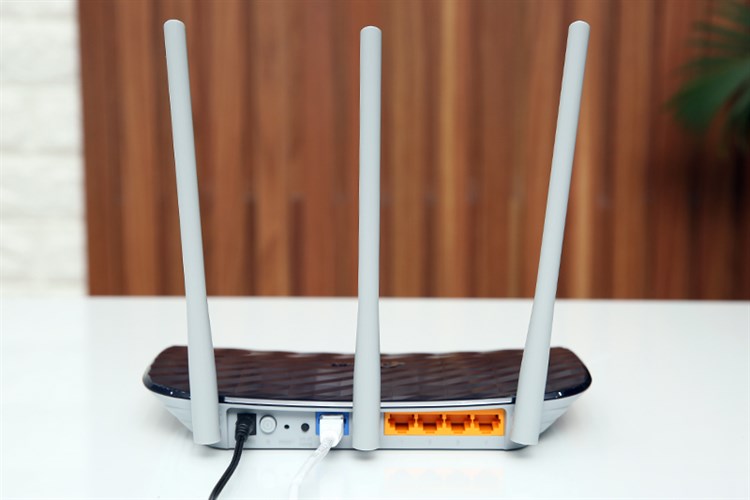 Router Wifi Chuẩn AC750 Băng Tần Kép TP-Link Archer C20 Đen Màu Đen