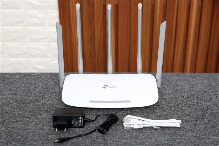 Router Wifi Chuẩn AC1350 TP-Link Archer C60 Màu Trắng