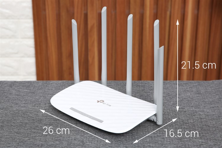 Router Wifi Chuẩn AC1350 TP-Link Archer C60 Màu Trắng