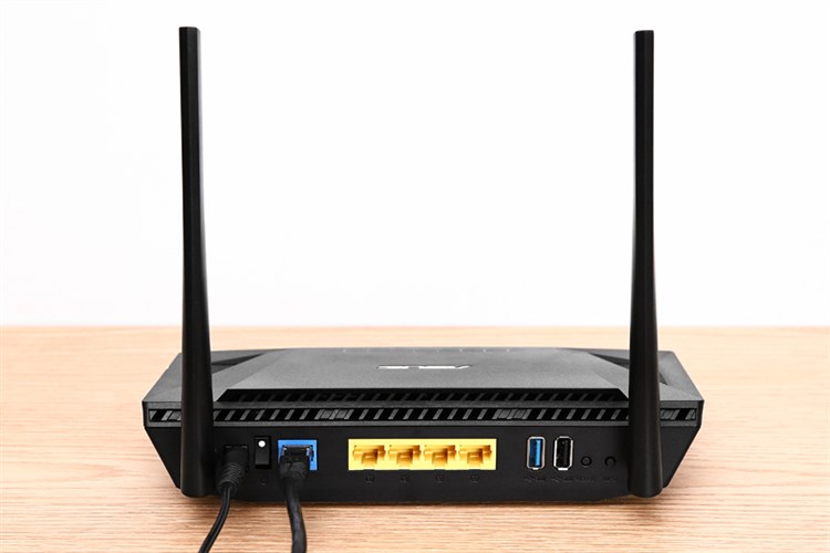 Router Chuẩn Wifi 6 Asus AX56U Màu Đen