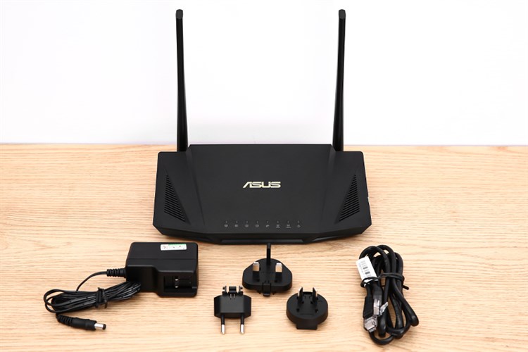 Router Chuẩn Wifi 6 Asus AX56U Màu Đen