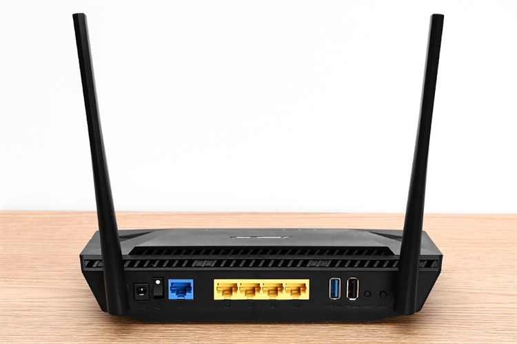 Router Chuẩn Wifi 6 Asus AX56U Màu Đen