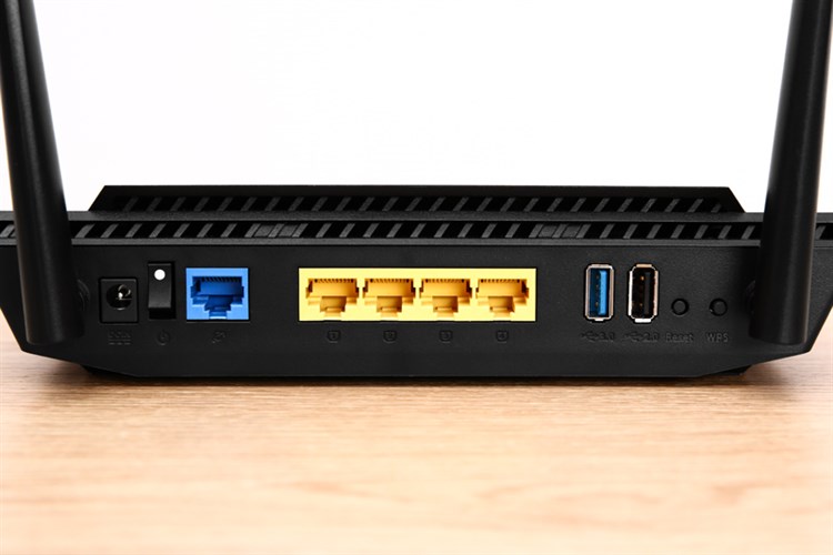 Router Chuẩn Wifi 6 Asus AX56U Màu Đen