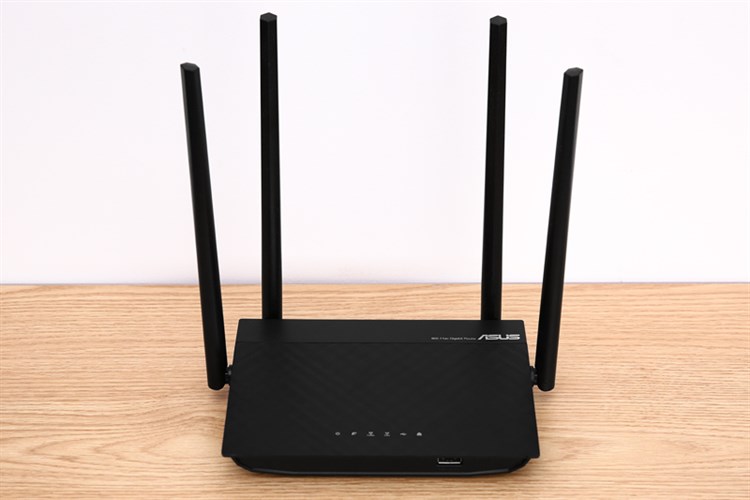 Router Wifi Chuẩn AC1300UHP Asus AC1300 Màu Đen