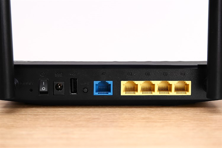 Router Wifi Chuẩn AC1500UHP Asus AC1500 Màu Đen