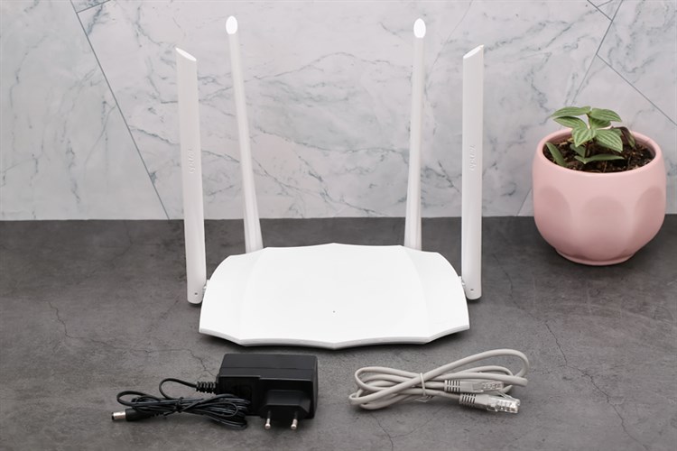 Router Wifi Chuẩn AC1200 Tenda AC5 V3 Màu Trắng