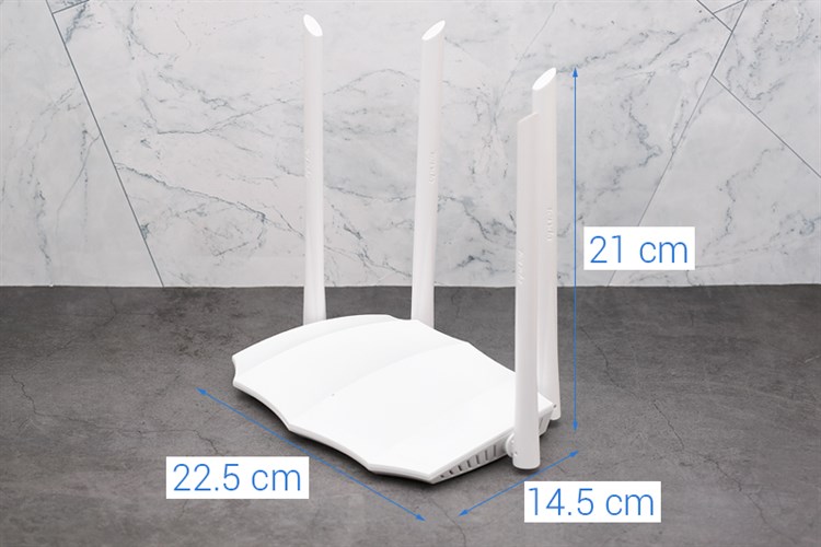 Router Wifi Chuẩn AC1200 Tenda AC5 V3 Màu Trắng