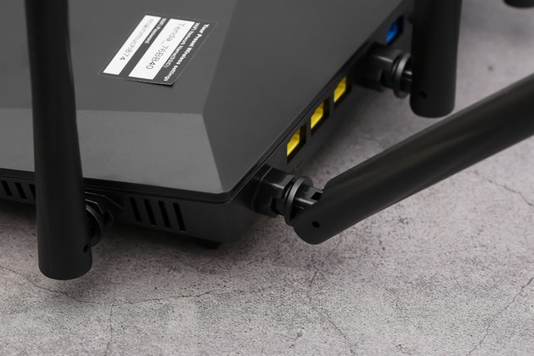 Router Wifi Chuẩn AC1200 Tenda AC7 Màu Đen