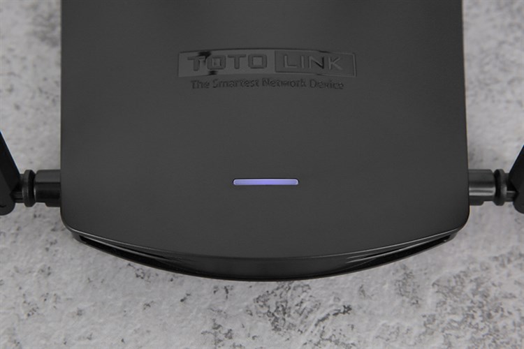 Router Wifi Chuẩn AC1200 Băng Tần Kép Totolink A800R Đen Màu Đen