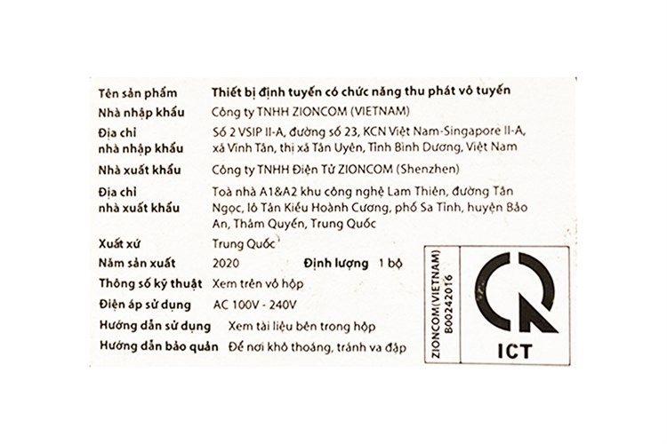Router Wifi Chuẩn AC1200 Totolink A3002RU V2 Gigabit Màu Đen