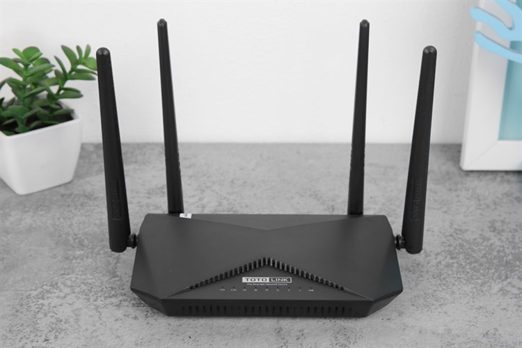 Router Wifi Chuẩn AC1200 Totolink A3002RU V2 Gigabit Màu Đen
