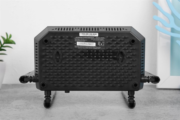 Router Wifi Chuẩn AC1200 Totolink A3002RU V2 Gigabit Màu Đen