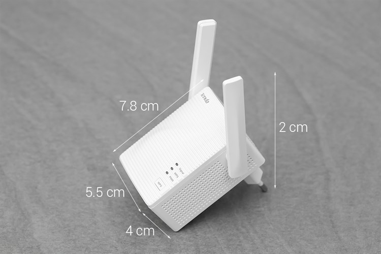 Repeater mở rộng sóng Wifi Chuẩn N Tenda A301 Màu Trắng