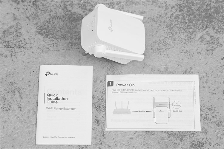 Repeater mở rộng sóng Wifi Chuẩn AC750 TP-Link RE205 Màu Trắng