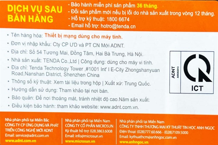 USB Wifi 150Mbps Tenda U2 Màu Trắng